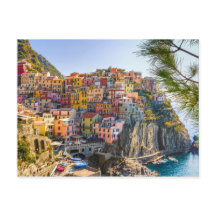 Área costera de Cinque Terre de Liguria Italia