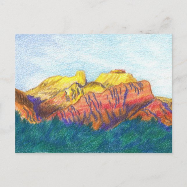 Postal Área de ciclismo de montaña Gooseberry UT (Anverso)