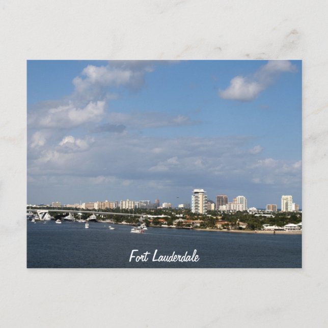 Postal Área de Fort Lauderdale (Anverso)