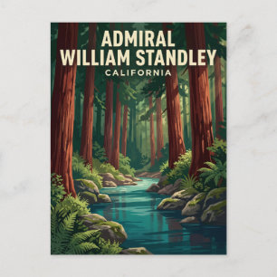 Postal Área de recreación estatal Almirante William Stand