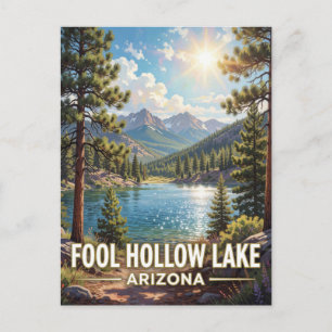 Postal Área Recreativa del Lago Fool Hollow — Arizona