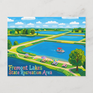 Postal Área Recreativa Estatal Fremont Lakes USA