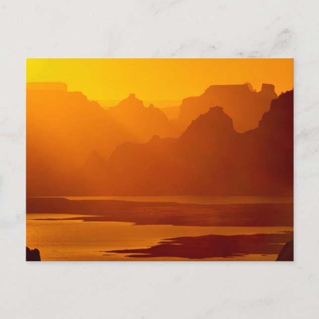 Postal Área Recreativa Nacional del Cañón Glen (Anverso)