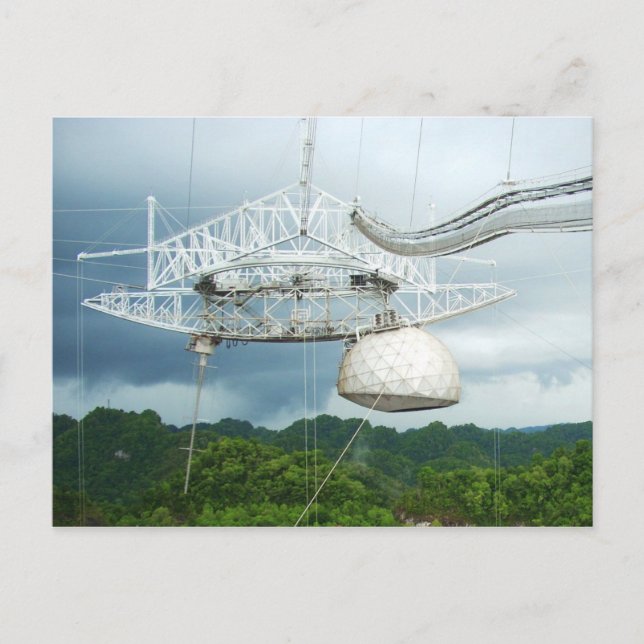 Postal Arecibo Radio Telescope, Puerto Rico (Anverso)