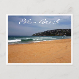 Postal arena de la playa
