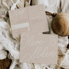 Postal Arena | Script Watermark Meal Choice RSVP