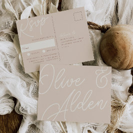 Postal Arena | Script Watermark Meal Choice RSVP