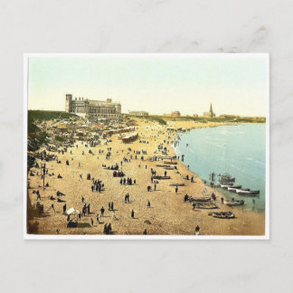 Postal Arenas largas, Tynemouth, Inglaterra magnífica fot