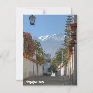 Postal Arequipa, Perú, Chanchani Street View