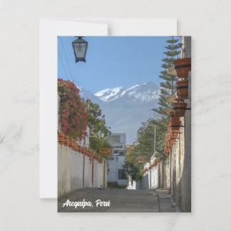 Postal Arequipa, Perú, Chanchani Street View