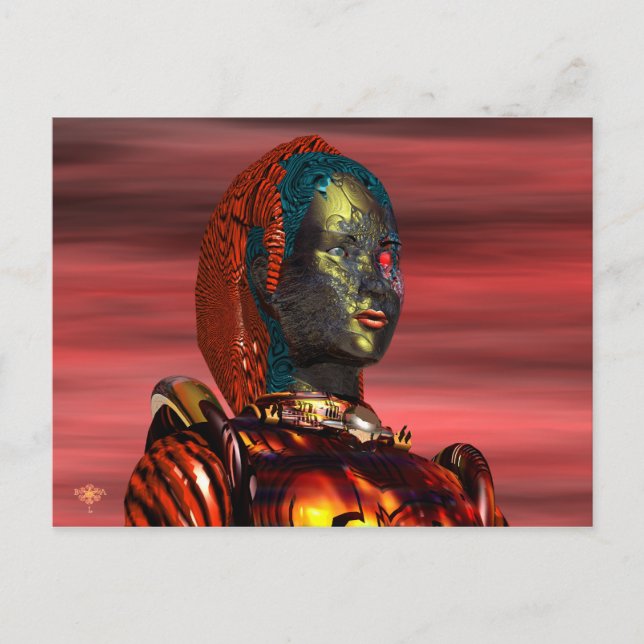 POSTAL ARES - CIBORG (Anverso)