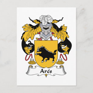 Postal Ares Family Crest