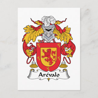 Postal Arevalo Family Crest