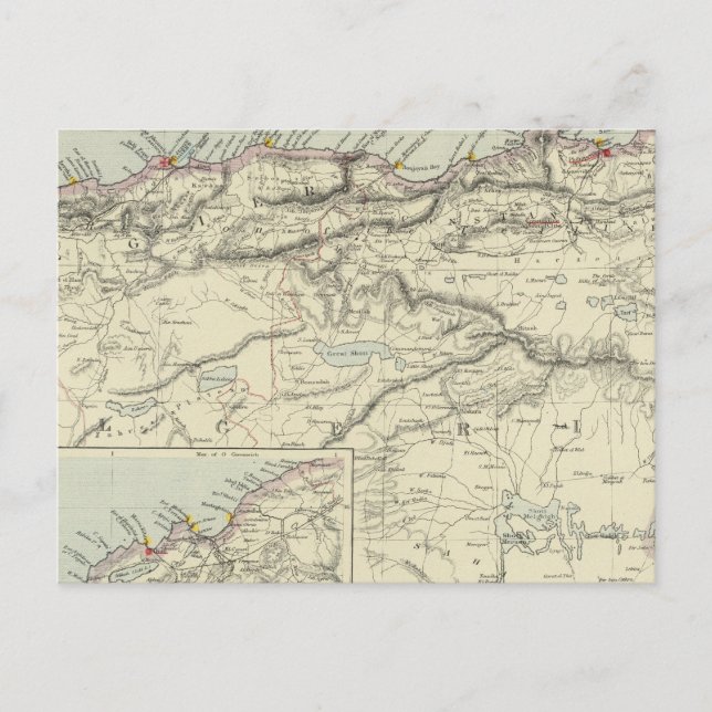 Postal Argelia (Anverso)