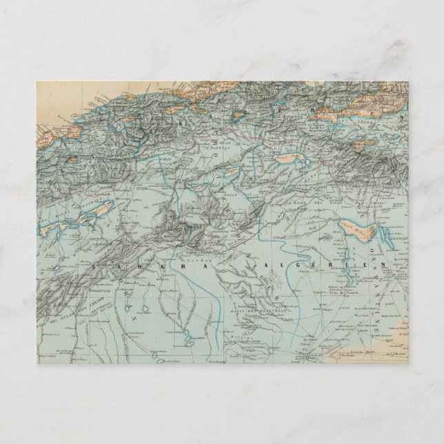 Postal Argelia (Anverso)