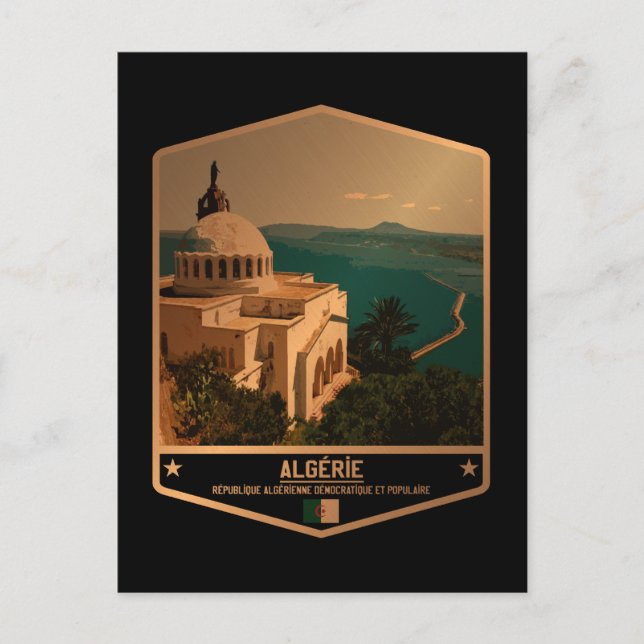 Postal Argelia (Anverso)