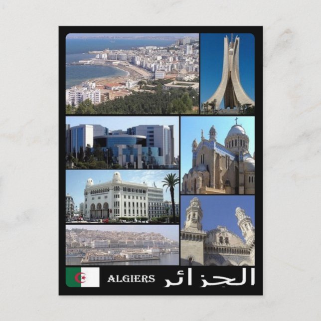 Postal Argelia - Algeri - Amo - Postcard (Anverso)