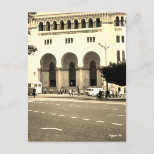 Postal Argelia antigua Argel La oficina de correos