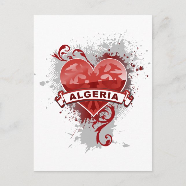 Postal Argelia del corazón (Anverso)