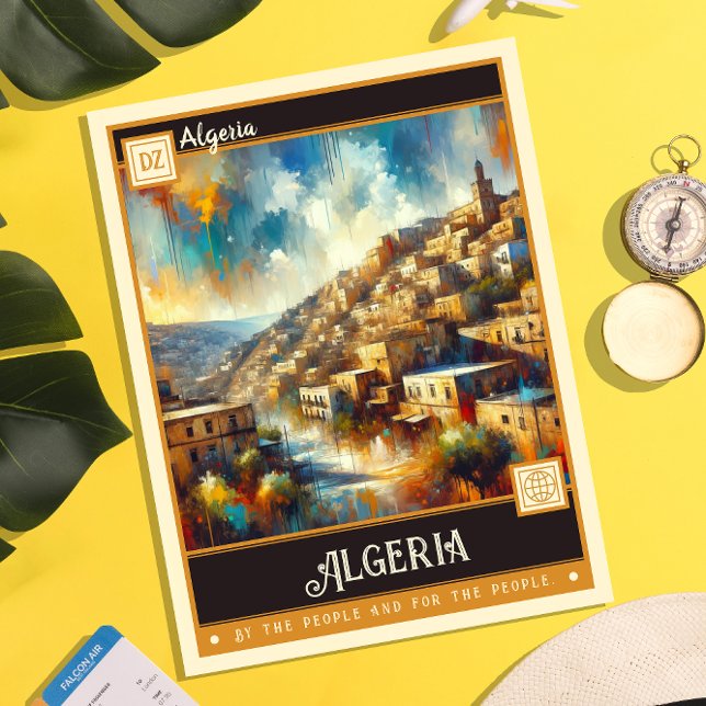 Postal Argelia | Pintura de época (Subido por el creador)