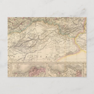 Postal Argelia, Túnez