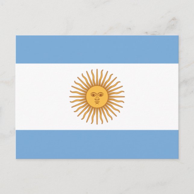 Postal argentina (Anverso)