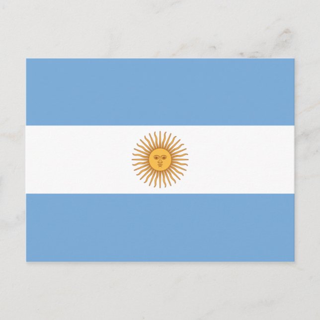 Postal argentina (Anverso)