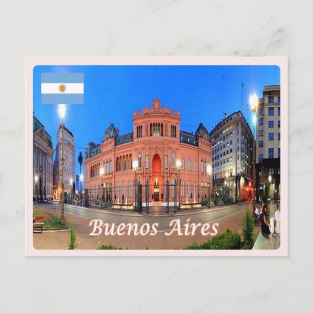 Postal Argentina - Buenos Aires - Casa Rosada - (Anverso)