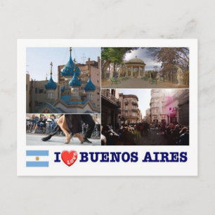 Postal Argentina - Buenos Aires - Me encanta -