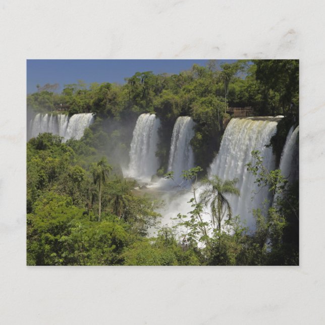 Postal Argentina, Cataratas del Iguazú al sol. (Anverso)