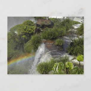 Postal Argentina, Cataratas del Iguazú. Arco iris en Igua
