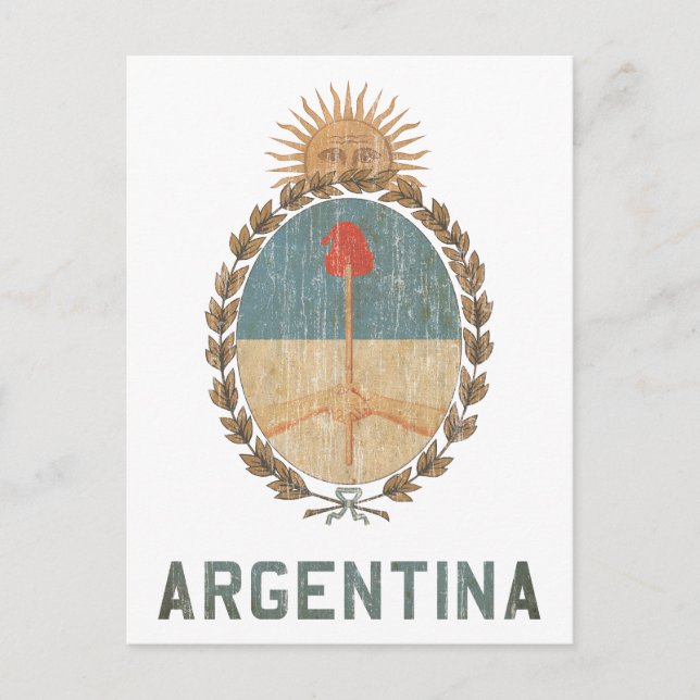 Postal Argentina de Vintage (Anverso)