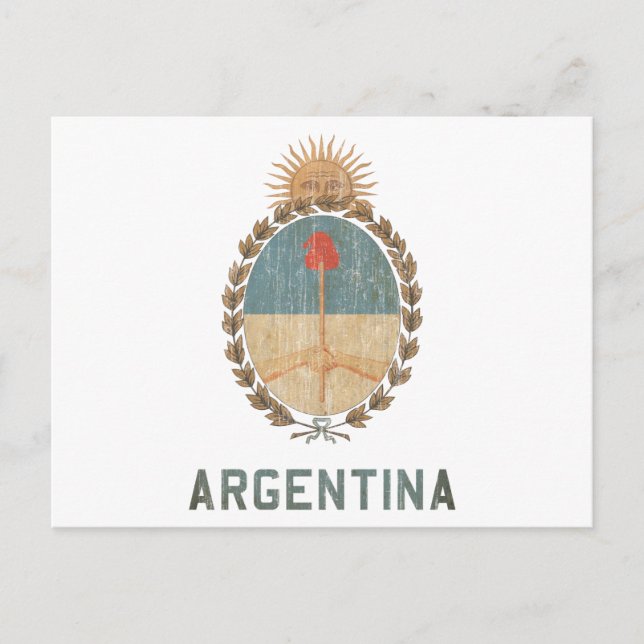 Postal Argentina de Vintage (Anverso)