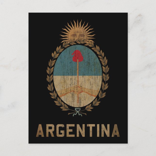 Postal Argentina de Vintage (Anverso)