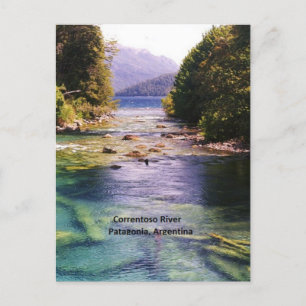 Postal Argentina, fotografía pintoresca de Patagonia