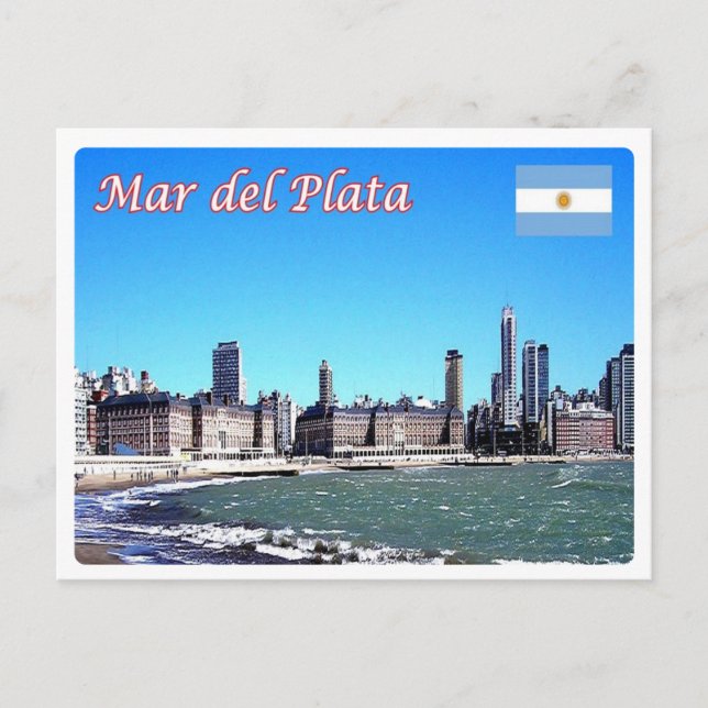 Postal Argentina - Mar del Plata - (Anverso)