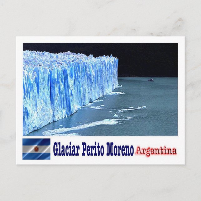 Postal Argentina - Perito Glaciar - (Anverso)
