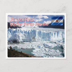 Postal Argentina - Santa Cruz - Glaciar Perit -