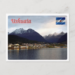 Postal Argentina - Ushuaia - De noche -