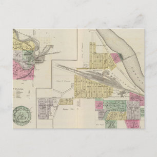 Postal Argentino, condado de Wyandotte, Edwardsville, Kan