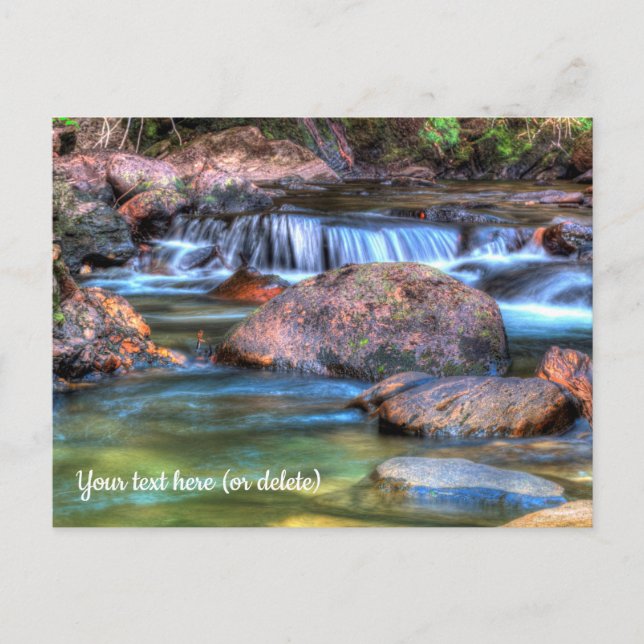 Postal Argyll burn Postcard (Anverso)