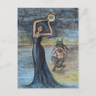 Postal Ariadne y Dionisio