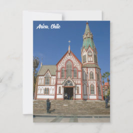 Postal Arica, Chile, Cathedral