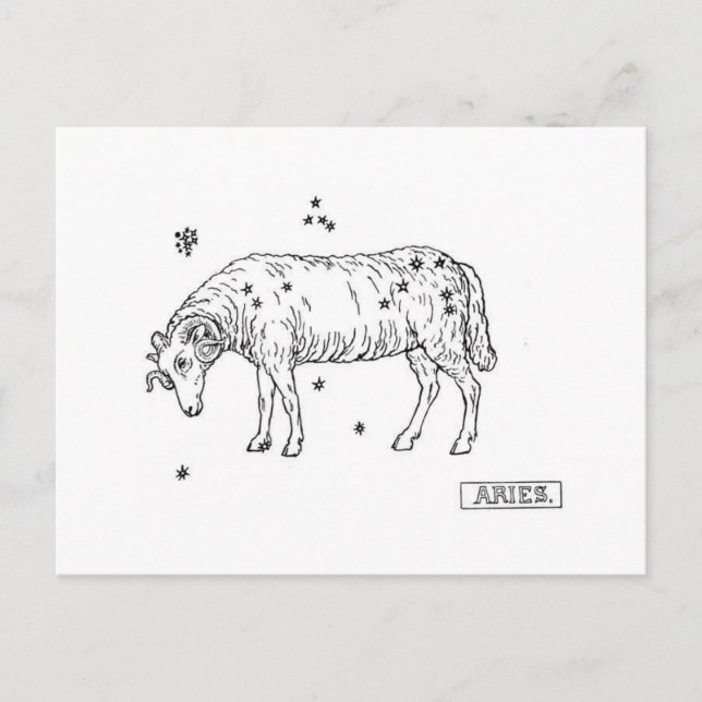 Postal Aries (Anverso)