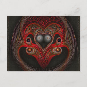 Postal Aries el arte abstracto de Ram