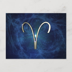 Postal Aries Postcard