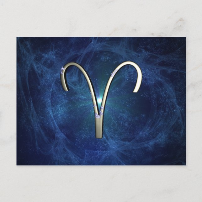 Postal Aries Postcard (Anverso)