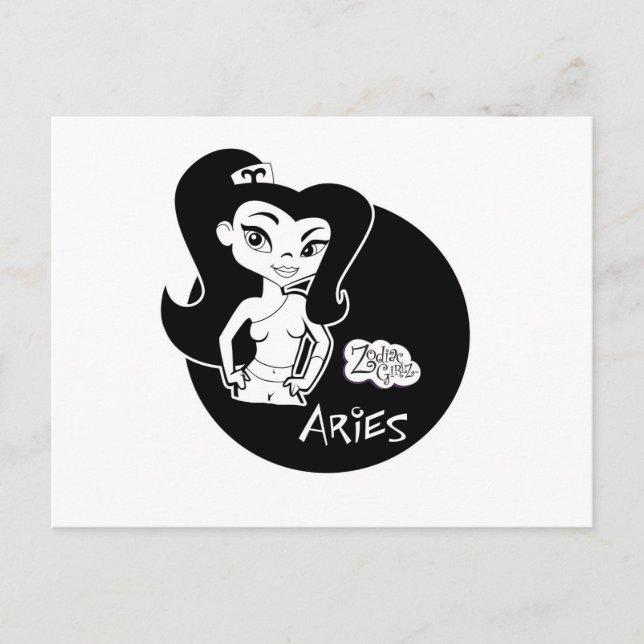 Postal Aries Postcard (Anverso)