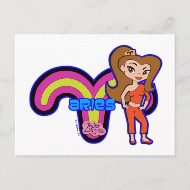 Postal Aries Postcard (Anverso)