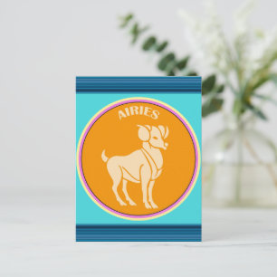 Postal Aries Postcard